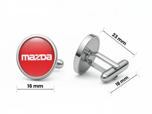 Mazda Einzigartige Manschettenknöpfe Racing Robust Premium